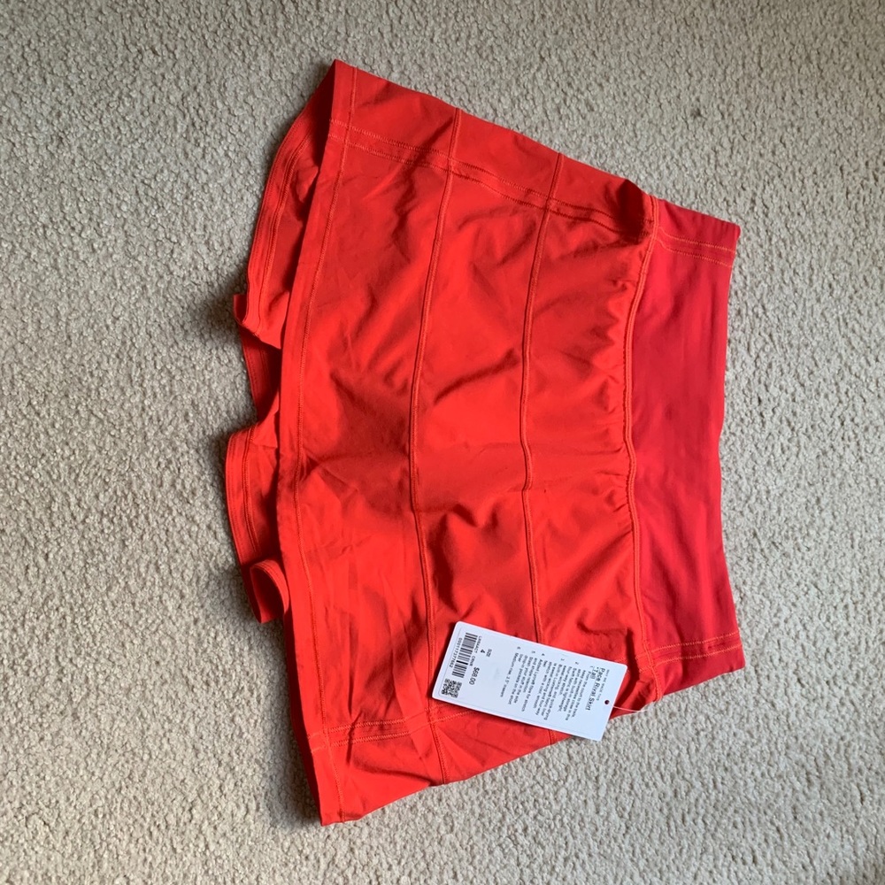 lululemon pace rival skirt- hot pink